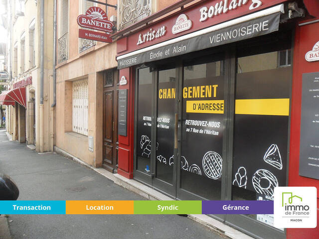 Vente Local commercial Mâcon (71000)