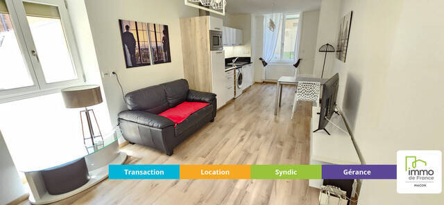 Louer Appartement 2 pièces 35.89 m² Mâcon (71000) CENTRE VILLE