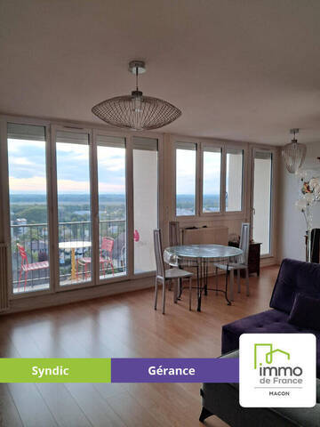Louer Appartement 4 pièces 73.59 m² Mâcon (71000) MARBE HORS CENTRE-VILLE