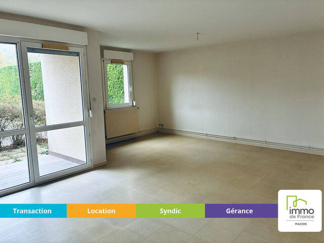 Louer Appartement 4 pièces 85.7 m² Mâcon (71000) TRES CALME HORS CENTRE-VILLE