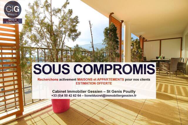 Vente Appartement 4 pièces Saint-Genis-Pouilly 01630