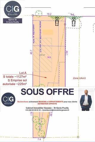 Vente Local 225 m² Gex 01170