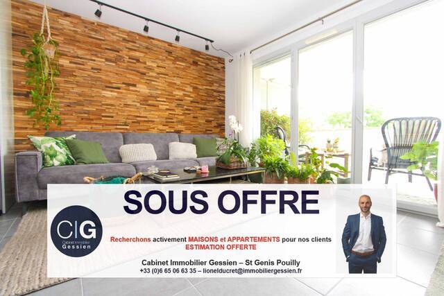 Vente Appartement 3 pièces Saint-Genis-Pouilly 01630