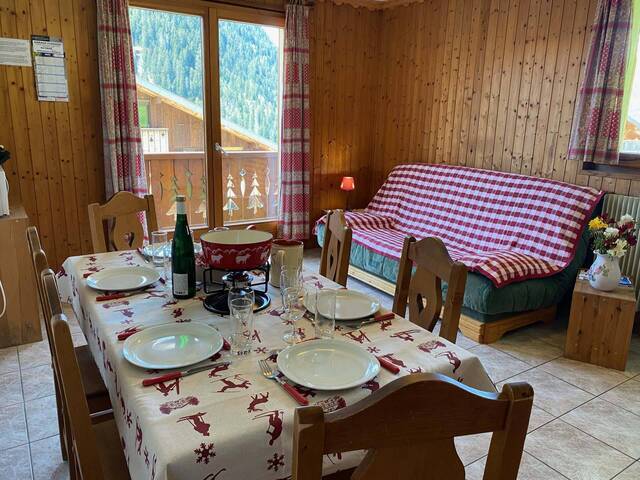 Holiday rent 3 pièces 6 sleeps Châtel 74390