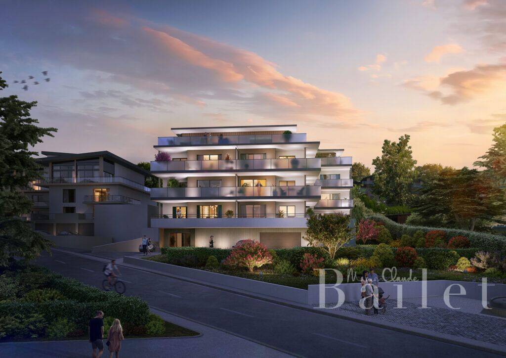 Sale Apartment T3 new in Évian-les-Bains