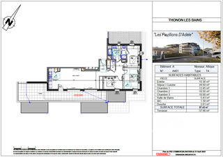 Vente Appartement t4 87.43 m² Thonon-les-Bains 74200