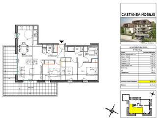 Vente Appartement t4 85.57 m² Évian-les-Bains 74500