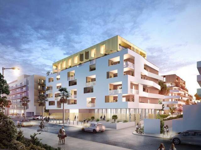 Location appartement récent 2 pièces 45.4 m² à Montpellier (34000)