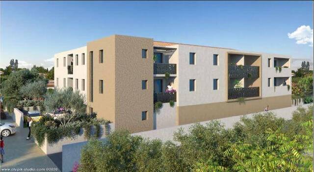 Location appartement neuf 2 pièces 37.3 m² à Mudaison (34130)