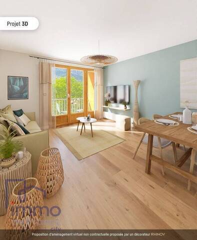 Vente appartement 4p+c 70.42 m² à Le Pont-de-Claix (38800)