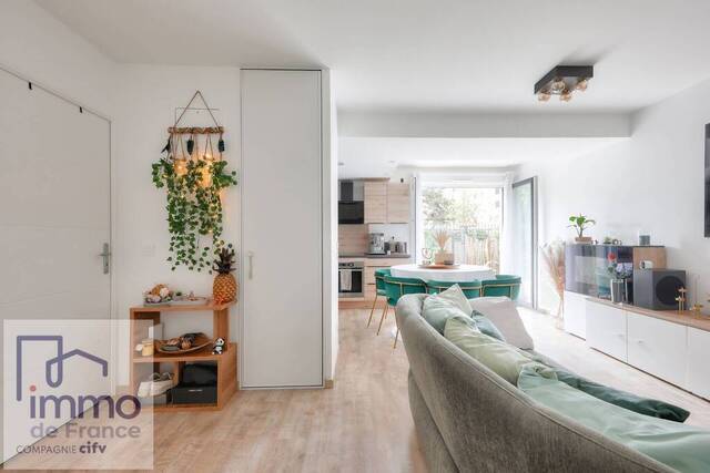 Vente appartement neuf t2 44.79 m² à Villeurbanne (69100) - Flachet