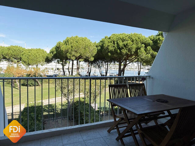 Vente appartement 1 pièce 27.71 m² à Le Grau-du-Roi (30240) - Port Camargue - Plage Sud