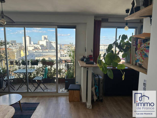 Vente appartement 1 pièce 28 m² à Paris 18e Arrondissement (75018) MARCHÉ DE L'OLIVE