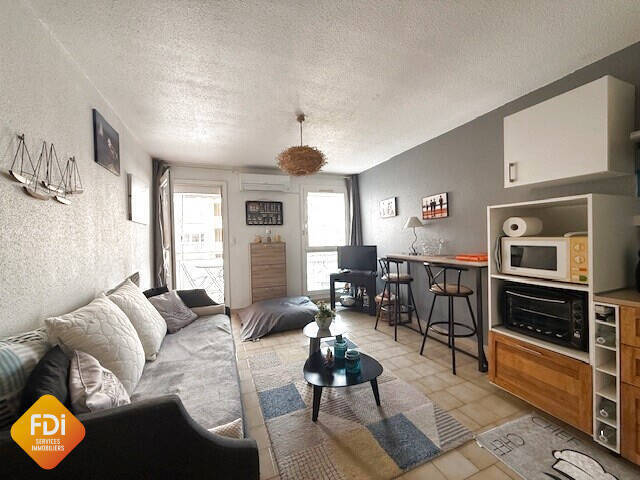 Vente appartement 1 pièce 26.87 m² à Le Grau-du-Roi (30240) Centre Ville