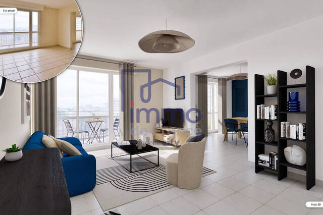 Vente appartement 3 pièces 71.38 m² à Rillieux-la-Pape (69140)