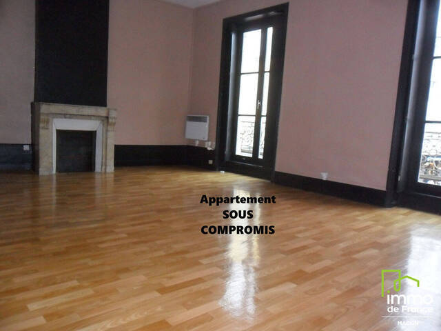 Vente appartement 2 pièces 56 m² à Mâcon (71000) CENTRE VILLE