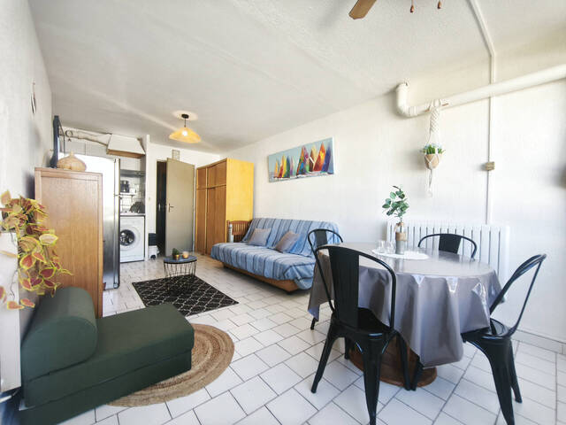 Vente appartement 1 pièce 27.38 m² à Le Grau-du-Roi (30240) Palais de la mer