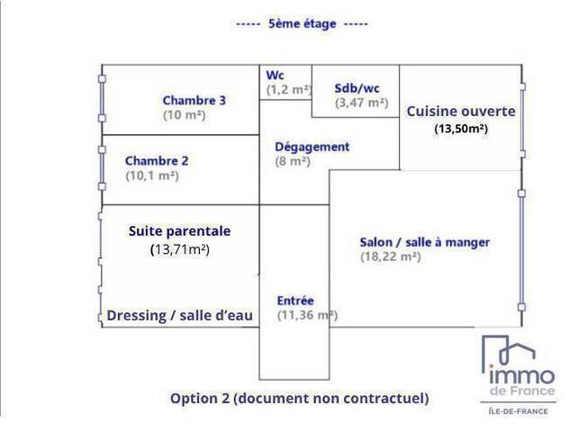 Vente appartement 5 pièces 89.57 m² à Paris 5e Arrondissement (75005)