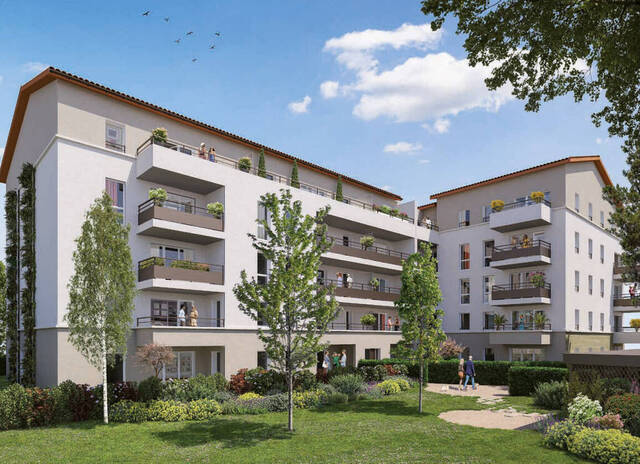 Vente appartement 3 pièces 52.29 m² à Bourg-en-Bresse (01000)