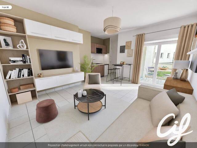 Vente appartement t2 37 m² à Saint-Sébastien-sur-Loire (44230) - -