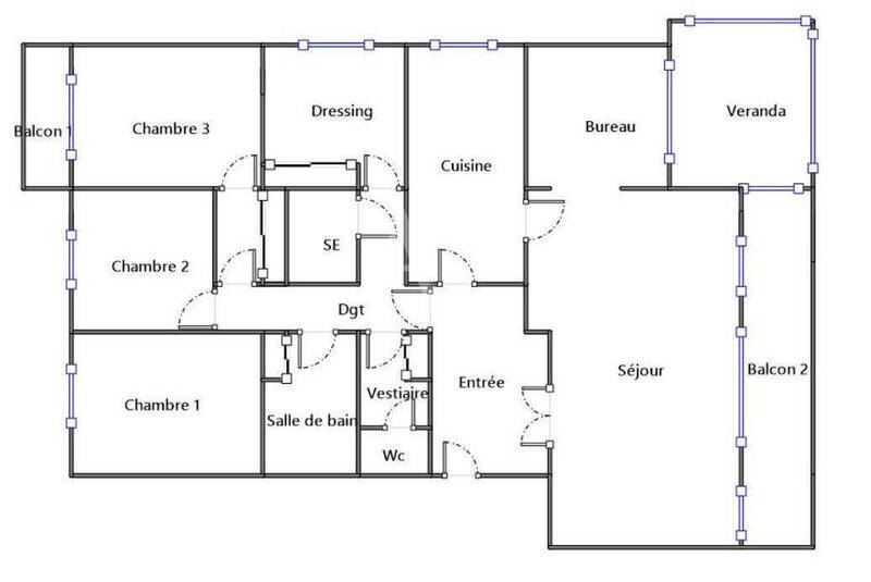 Vente appartement 5 pièces 116.27 m² à Mâcon 71000