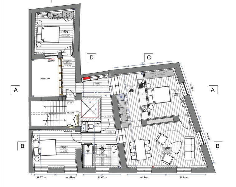Vente appartement 4 pièces 93.4 m² à Mâcon 71000