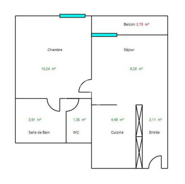 Vente appartement 2 pièces 32.38 m² à Sancé 71000