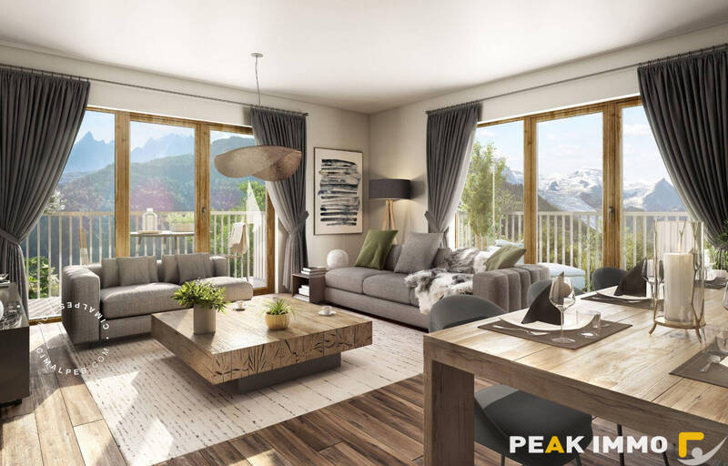 Programme neuf BLANC MONT BLANC - Appartement à Chamonix-Mont-Blanc