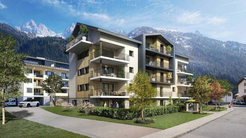 Programme neuf LES ROCHES DE ZIAN - Appartement à Chamonix-Mont-Blanc