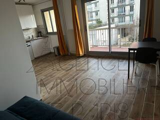 Location Appartement studio 1 pièce 24.43 m² Gentilly 94250