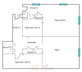 Vente Appartement 2 pièces 42.3 m² Ségny 01170