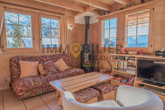 Location de vacances Les Deux Mélèzes Chandolin 6 personnes Chandolin 3961
