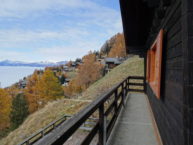 Location vacances Chalet 4 pièces 57 m² Chandolin 3961