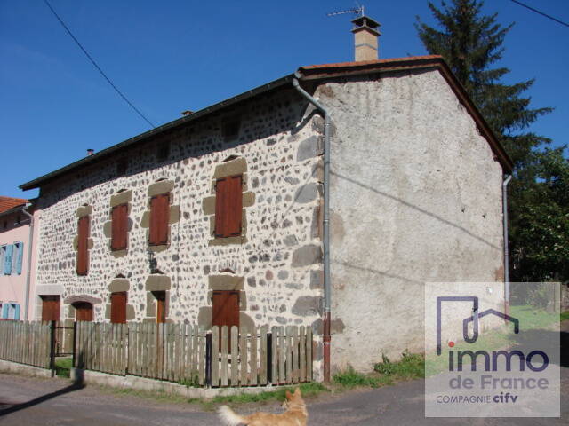 Vente Maison de bourg 4 pièces 140 m² Saint-Geneys-près-Saint-Paulien (43350)