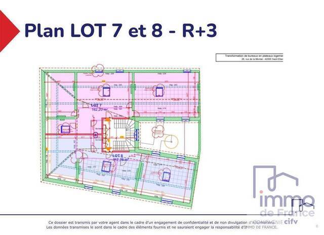 Vente Appartement 5 pièces 162.2 m² Saint-Étienne 42000