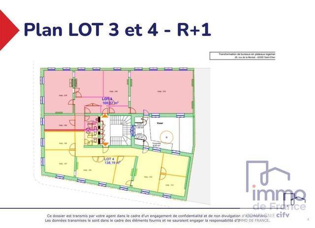 Vente Appartement 5 pièces 138.19 m² Saint-Étienne 42000