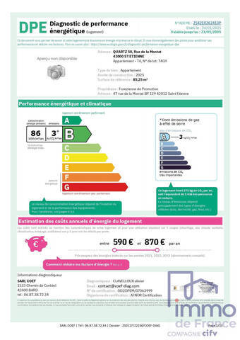 Vente Appartement 4 pièces 85.65 m² Saint-Étienne 42000