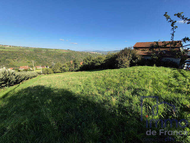 Sale Land constructible 625 m² Chagnon 42800