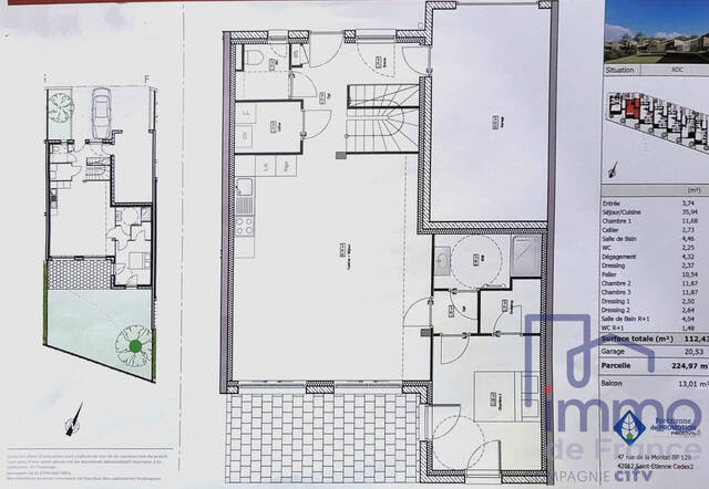 Vente Maison 4 pièces 112.43 m² Lorette 42420