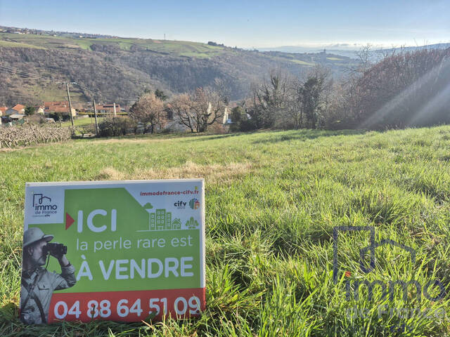 Vente Terrain constructible 625 m² Chagnon 42800