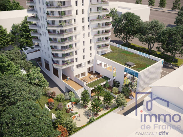 Vente Appartement 2 pièces 61.43 m² Saint-Étienne 42000