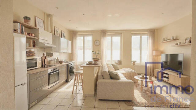 Vente Appartement 2 pièces 62.33 m² Saint-Étienne 42000