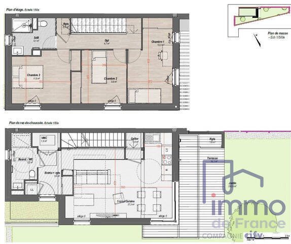 Vente Appartement 4 pièces 85.5 m² Saint-Bonnet-les-Oules 42330