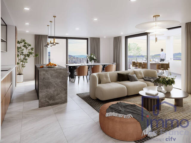 Sale Apartment 3 rooms 64.2 m² Saint-Genest-Lerpt 42530