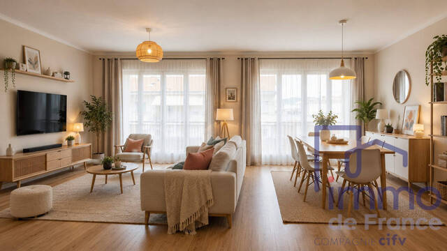 Vente Appartement 4 pièces 87.66 m² Saint-Étienne 42000