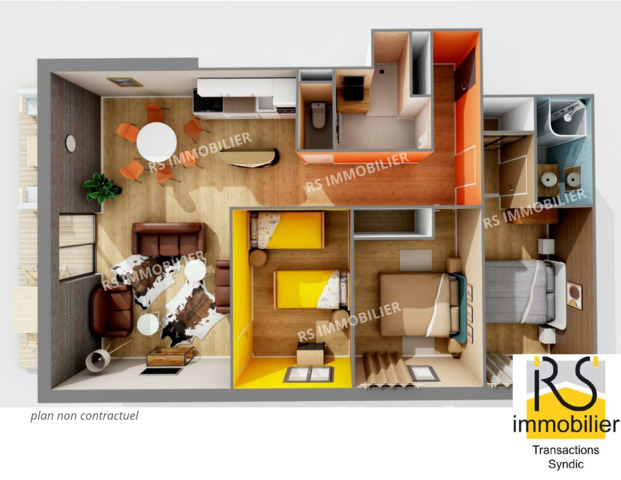 Sale 4 bedroom apartment 86.18 m² Les Carroz d'Arâches 74300