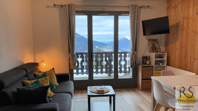 Vente Appartement studio coin montagne 1 pièce 25.25 m² Les Carroz d'Arâches 74300 Pieds des pistes