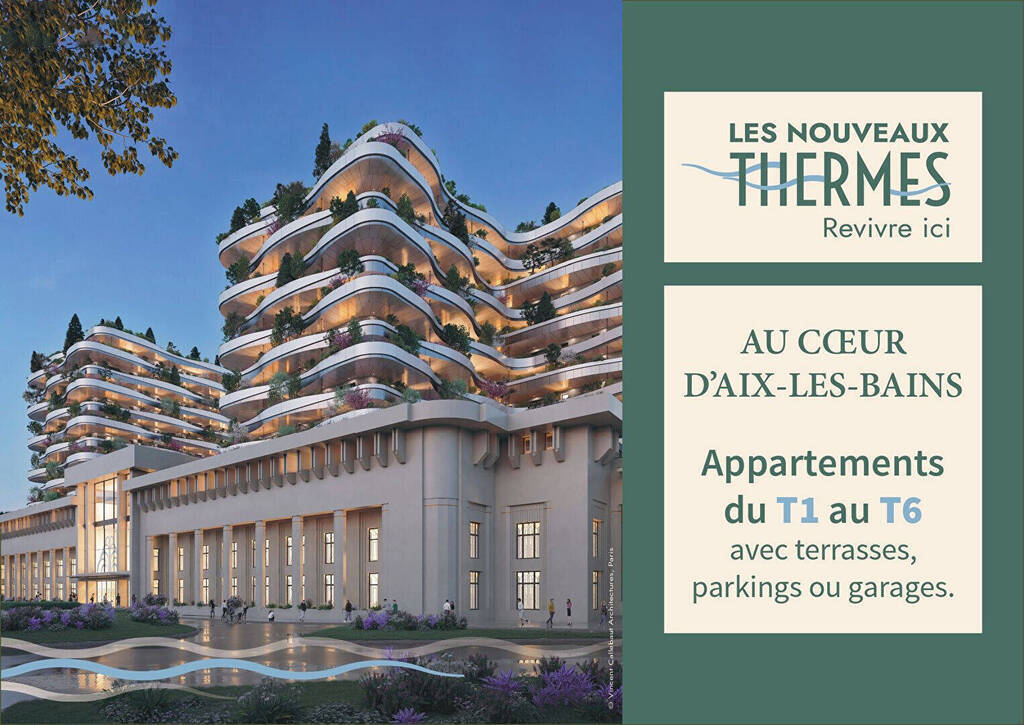 Vente Appartement 2 pièces 42.3 m² Aix-les-Bains 73100