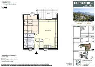 Vente Appartement T2 neuf à Chambéry
