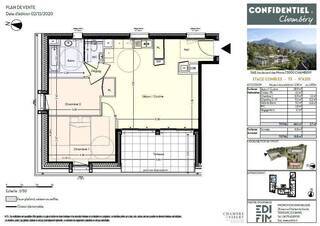 Vente Appartement T3 neuf à Chambéry